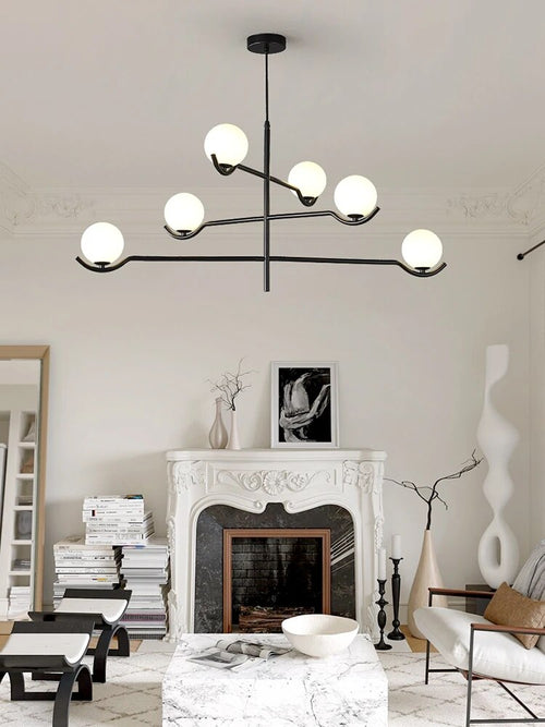 Lustre minimaliste pour salle à manger - vue 6 sur 8