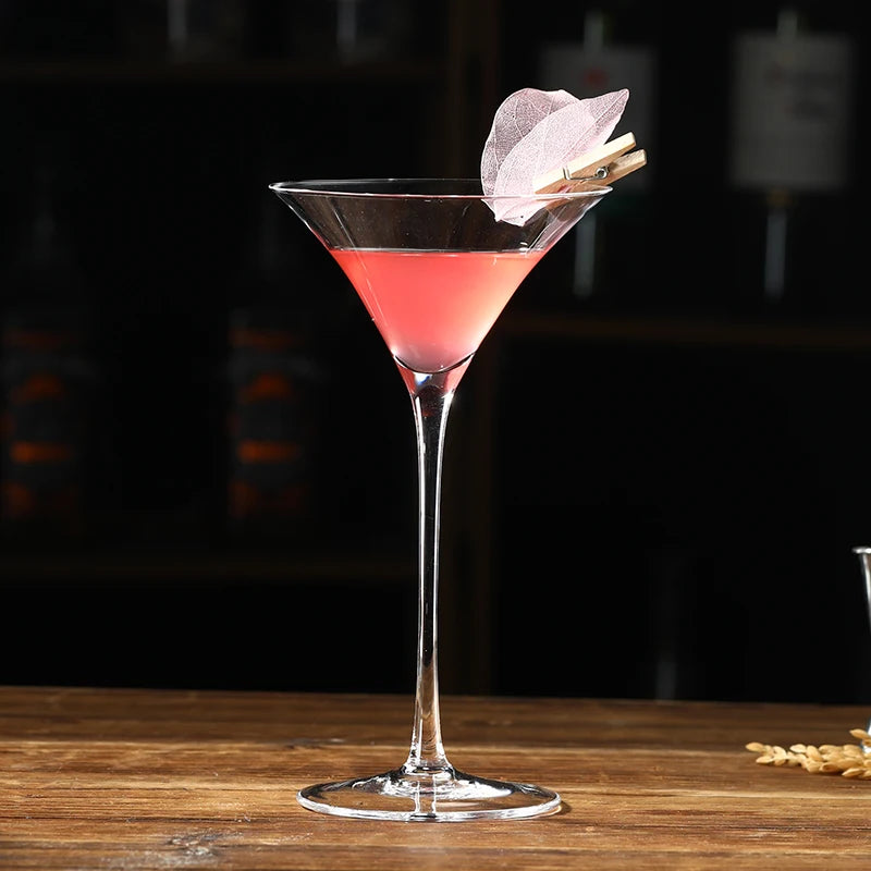 Verres elegants a pied pour cocktails champagne vin - vue 4 sur 7