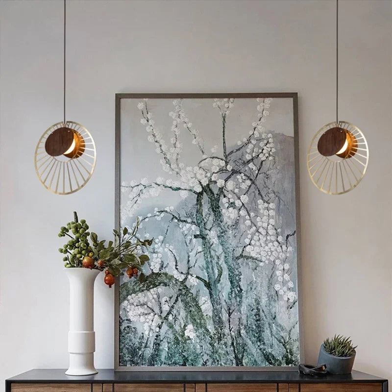 lustre nordique décoratif pour intérieur et café - vue 4 sur 7