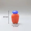 vase en verre décoratif pour arrangement de fleurs artificielles