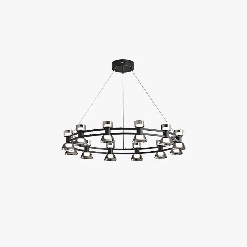 lustre led postmoderne boule suspension luminaire en verre - vue 6 sur 9