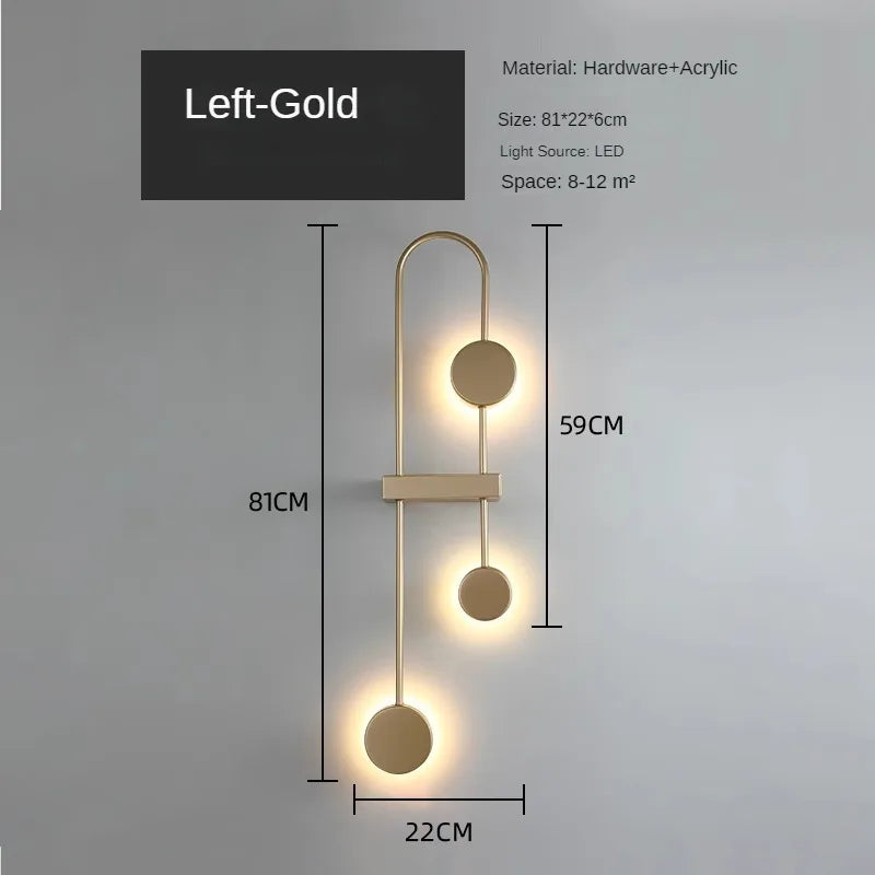 Minimalist nordic wall light for creative and modern interiors - vue 9 sur 10
