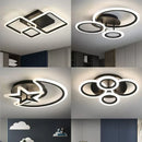 Minimalist LED ceiling light for modern interior decor