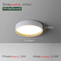 plafonnier led minimaliste pour un éclairage moderne intérieur