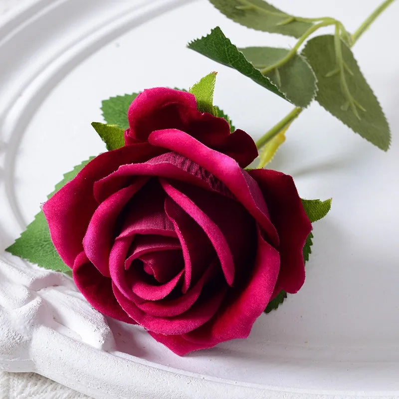 lot de 100 roses artificielles pour décoration mariage fête - vue 10 sur 18