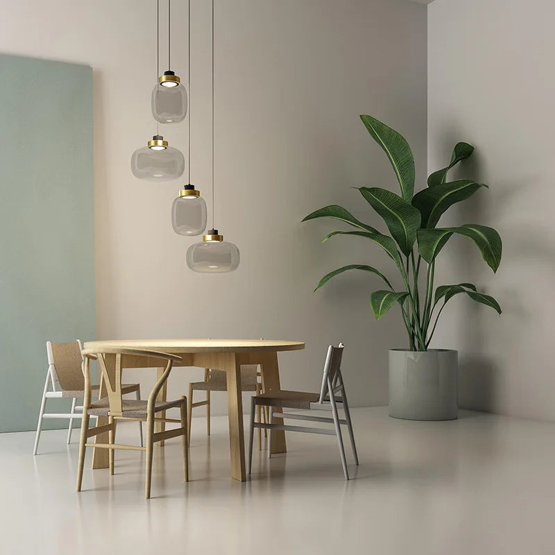 Suspension led moderne nordique - vue 5 sur 8