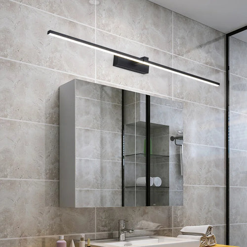 miroir phare armoire salle de bain avec lumière led - vue 3 sur 8