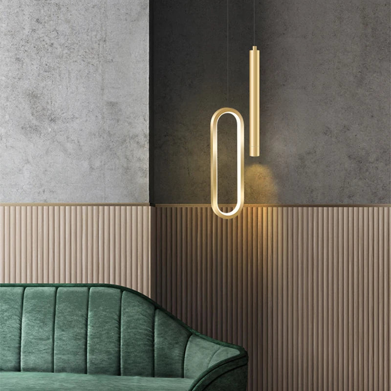 Suspension LED au design nordique moderne décorative - vue 5 sur 9