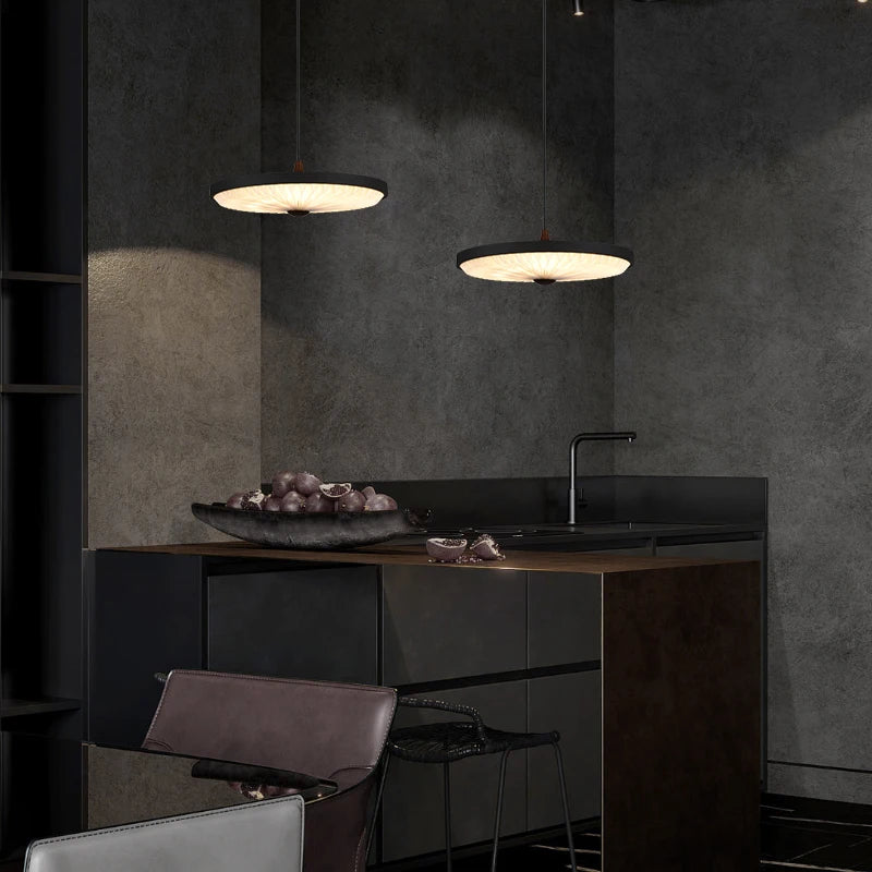 Minimalist Nordic pendant light for modern interior decor - vue 4 sur 7