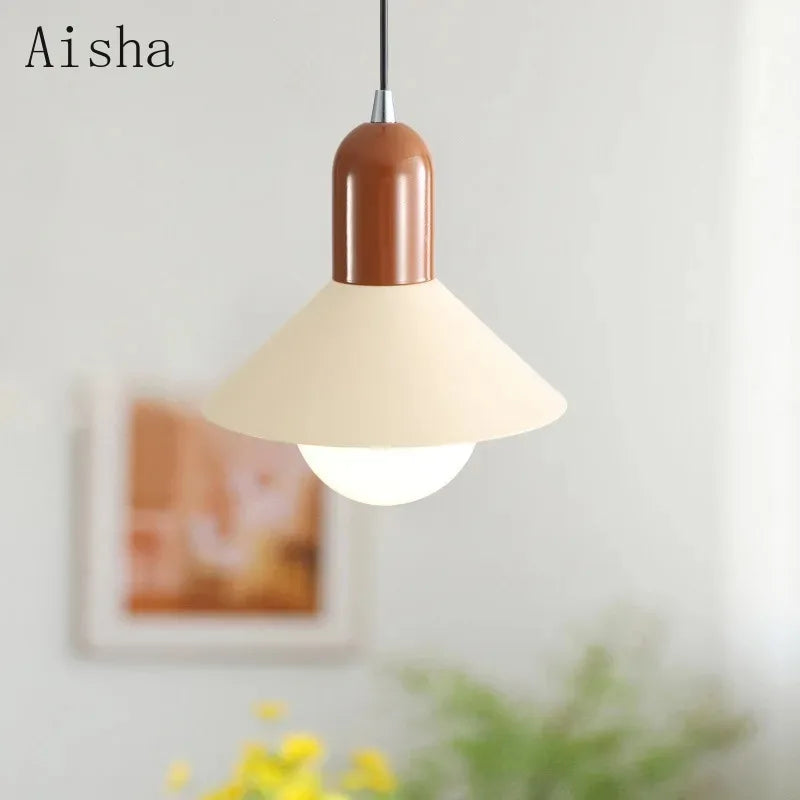 Minimalist LED pendant light for modern interior decor - vue 4 sur 9