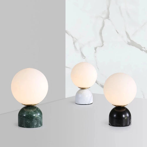 Lampe de chevet en marbre - vue 7 sur 9