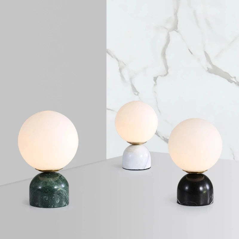 Lampe de chevet en marbre - vue 7 sur 9