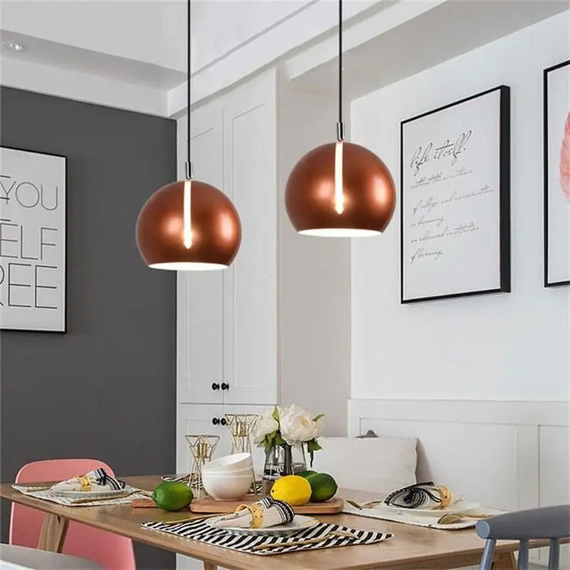 Suspension rotative moderne en forme d'araignée pour loft industriel