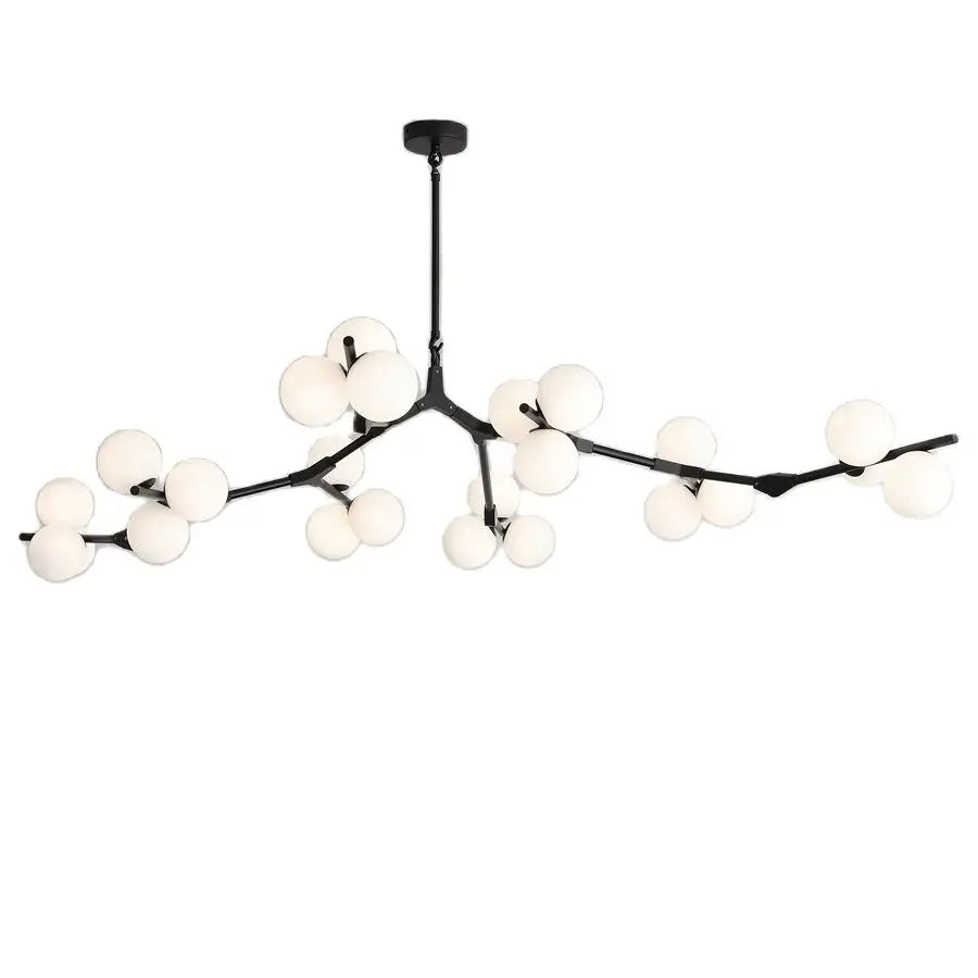 suspension en verre moléculaire style post-moderne pour intérieur élégant - vue 6 sur 11