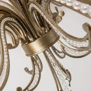 American retro crystal chandelier, French creative candle design, bedroom, living room, study, interior decoration lamp
