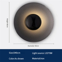 Modern minimalist nordic decorative LED wall light