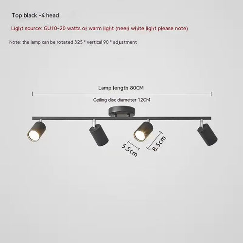 plafonnier à spots Led - vue 13 sur 23