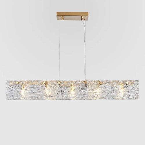 Long Island minimalist Nordic style glass pendant light - vue 4 sur 7
