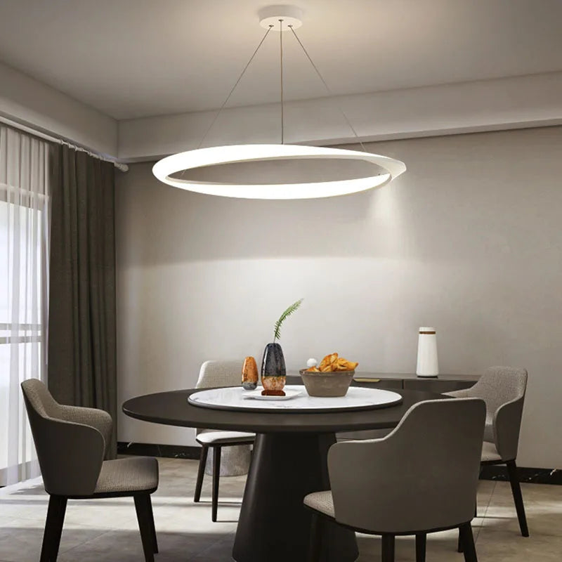 lustre de plafond suspendu luminaire décoratif d'intérieur idéal - vue 6 sur 10
