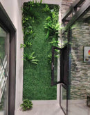 Custom Size Artificial Plant Wall Lawn, Green Plant Background Wall, Home Garden, Wedding Decoration, Plastic Lawn