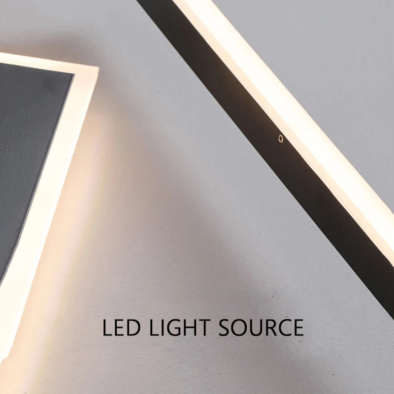 plafonnier moderne à leds pour éclairage intérieur décoration - vue 6 sur 10