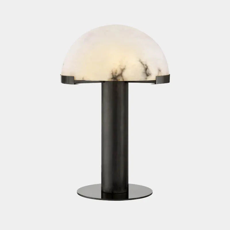 lampe à poser rétro en tissu marbré pour décoration intérieure - vue 5 sur 21