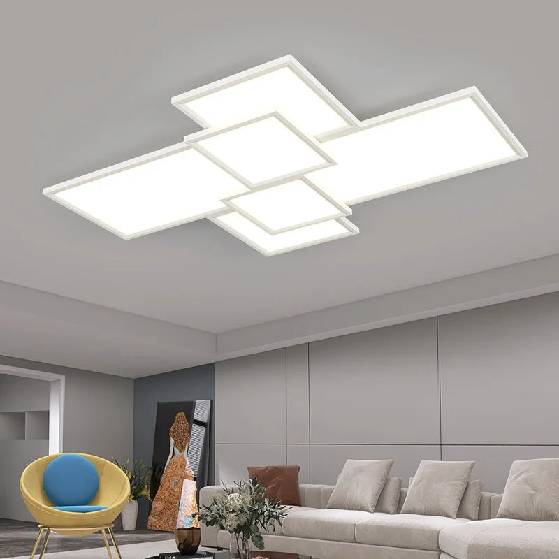 lustre de style minimaliste moderne spectre complet 	 haut de gamme intelligent - vue 5 sur 10