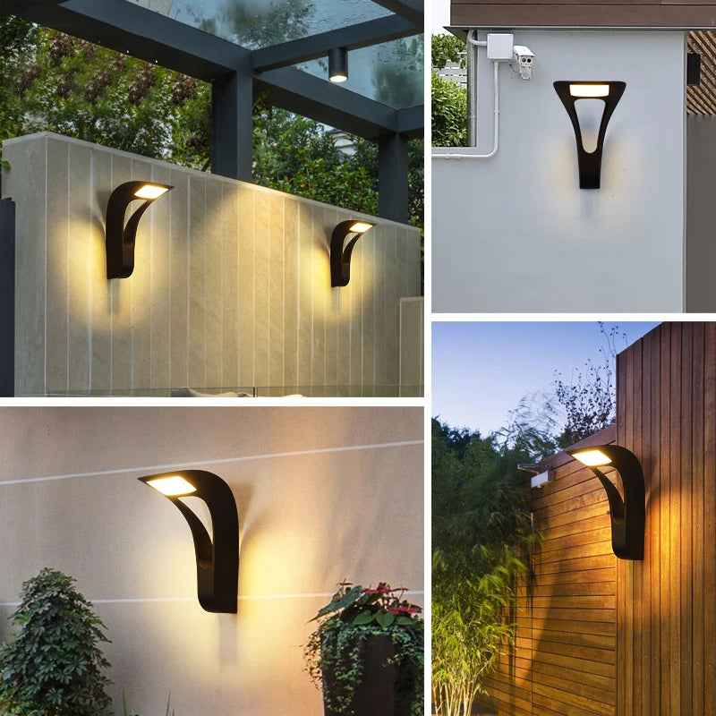 applique murale extérieure imperméable pour jardin hôtel villa - vue 6 sur 12