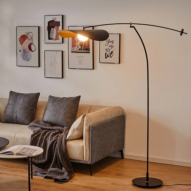 Lampadaire LED créatif et réglable au design nordique moderne - vue 3 sur 14