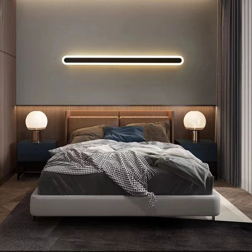 applique murale led décorative en aluminium acrylique pour diverses utilisations