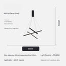Modern Simple Design LED Ceiling Light, Penthouse Lobby Duplex Corridor Hotel Lobby Living Room Ceiling Decoration Chandelier