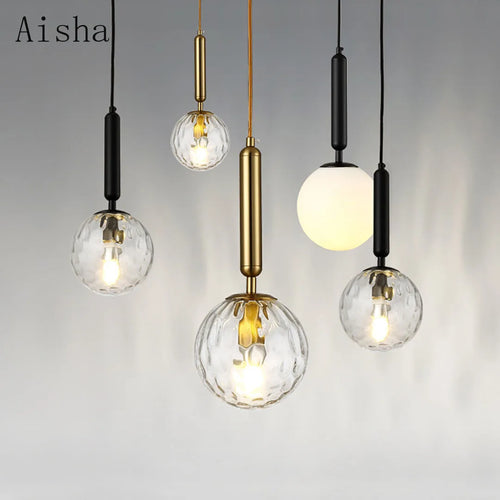 suspension moderne avec éclairage led design élégant
