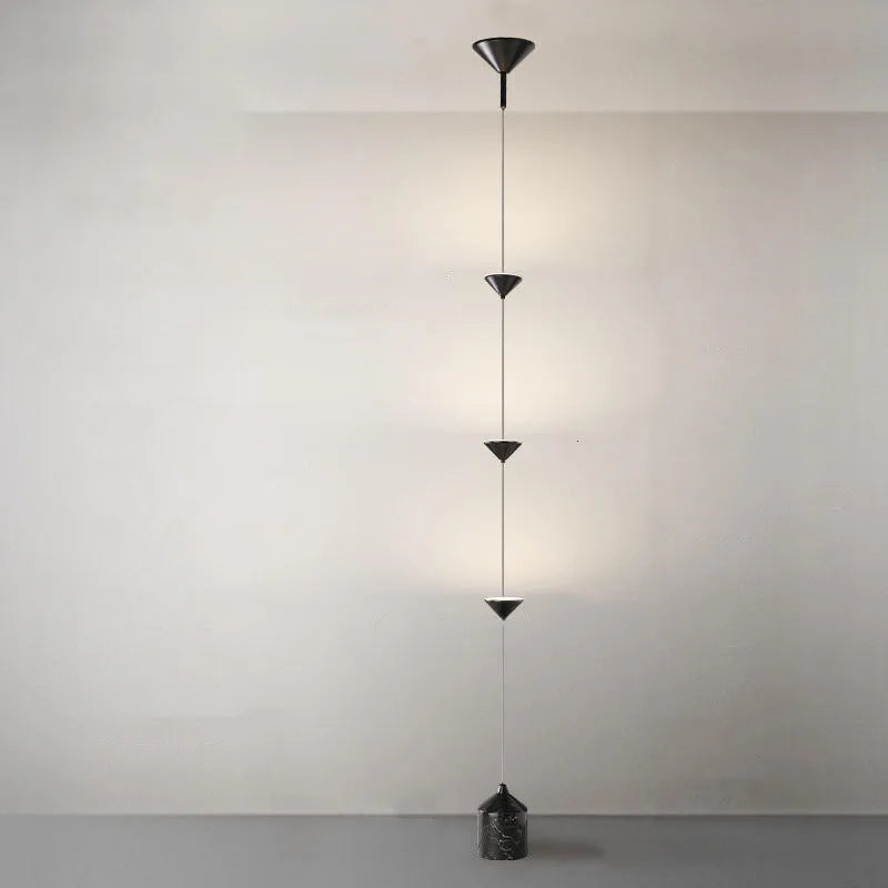 Minimalisme nordique chevet lampadaire Led moderne Simple réglable en métal lampadaire marbre canapé décor éclairage Led Luminaria - vue 4 sur 19