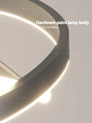 modern creative minimalist ring chandelier for home