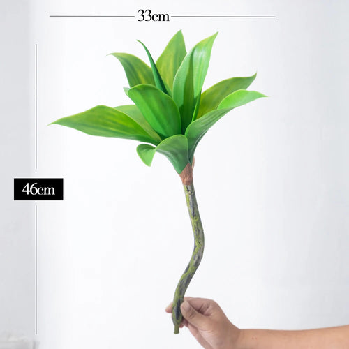 plantes succulentes artificielles tropicales pour décoration intérieure et extérieure - vue 7 sur 7