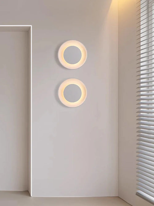 applique murale en plâtre design led moderne minimaliste créative