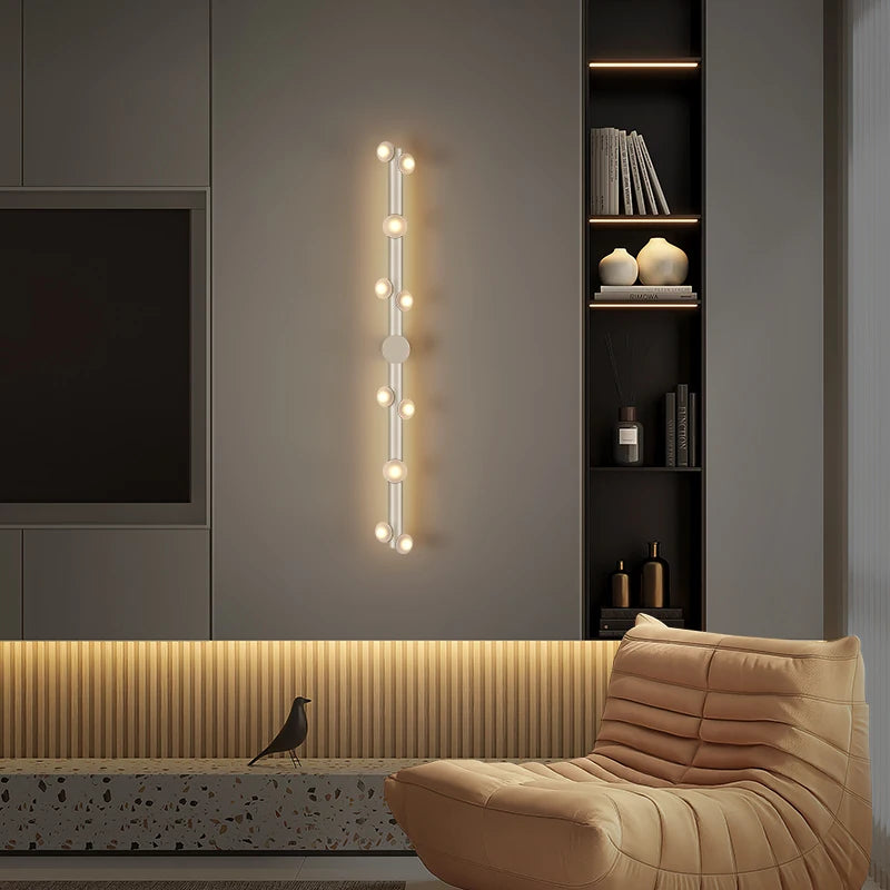 applique murale led créative éclairage intérieur décoration originale champignon - vue 3 sur 10