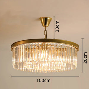 Modern crystal chandelier for elegant lighting
