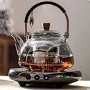 Bouilloire en verre resistante pour thé infusion moderne