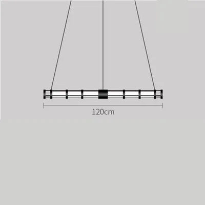 Modern PVC pendant light for elegant and minimalist interior décor - vue 12 sur 14