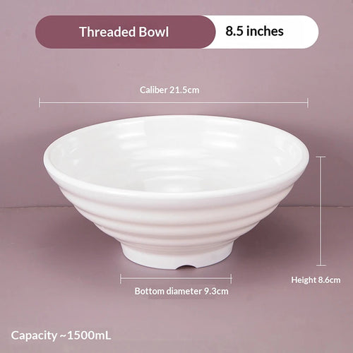 bol ramen melamine epais resistant style japonais cuisine