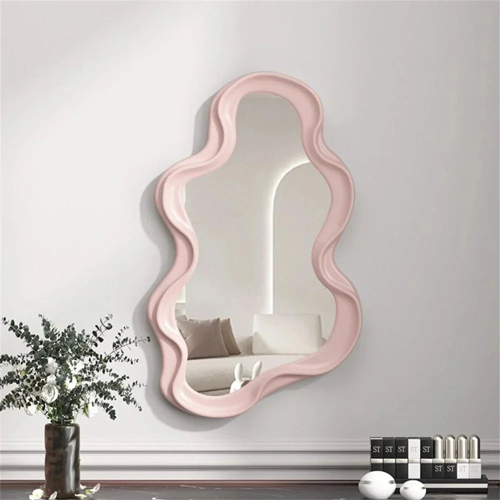 miroir vertical nuage pour bureau dortoir salle de bain décoration - vue 8 sur 12