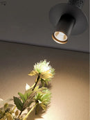lampe suspendue moderne en pierre à trou noir idéale pour bar ou studio