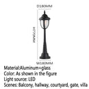 Contemporary outdoor LED lamp for garden and courtyard
