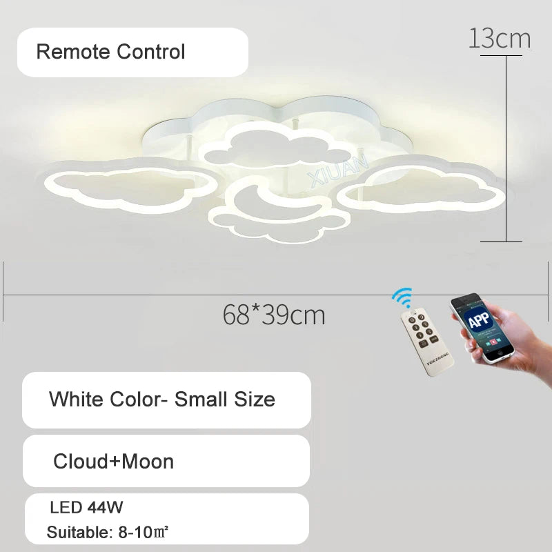 Plafonniers pour chambre d'enfant Pépinière LED Princesse Bébé - vue 14 sur 25