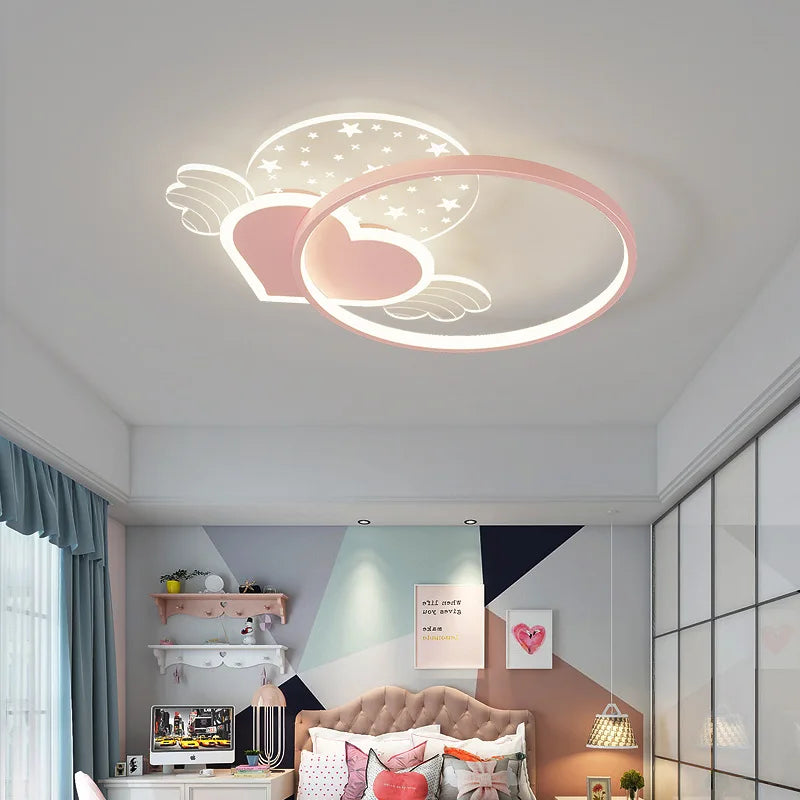 lumière moderne simple et romantique pour chambre d'enfant - vue 6 sur 6