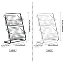 Fruit basket,,vegetable basket,Kitchen countertop storage basket,Wire removable storage rack,Spices and snack racks