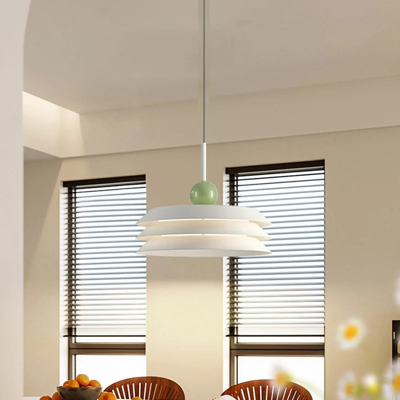 suspension moderne en métal avec intensité réglable pour éclairage intérieur - vue 5 sur 10