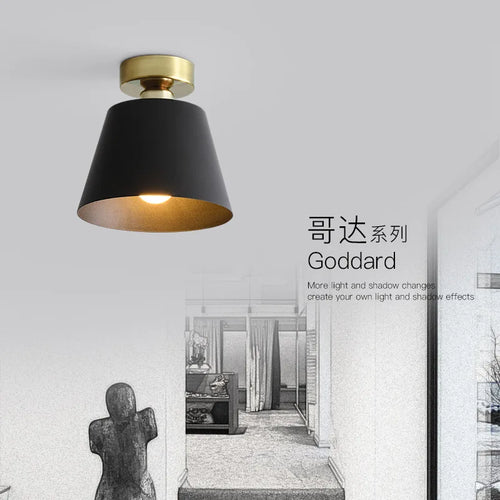 Modern minimalist LED ceiling light for interior decoration - vue 2 sur 8