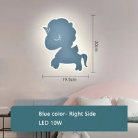 applique murale dessin animé animaux fer pour enfant cadeau anniversaire